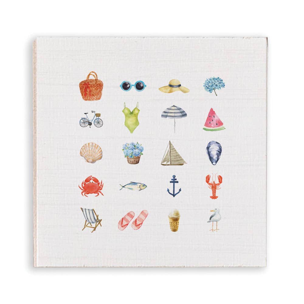 Rustic Marlin - Beach Features Magnet