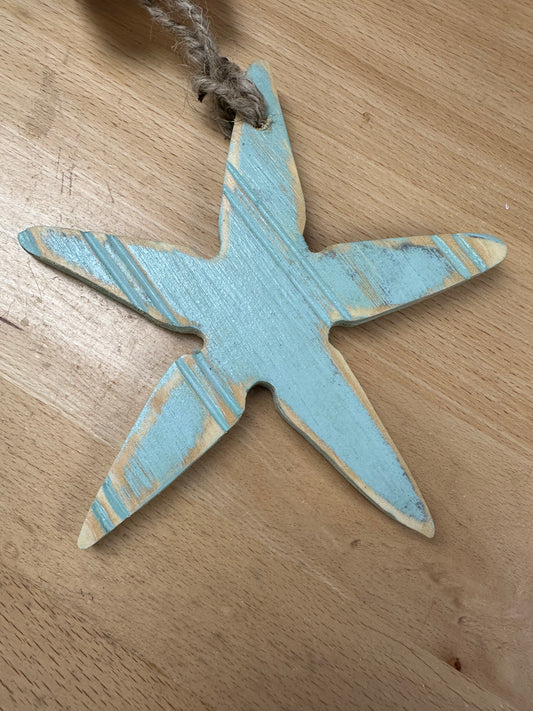 Grace Graffiti - Sea Star Wooden Hanger