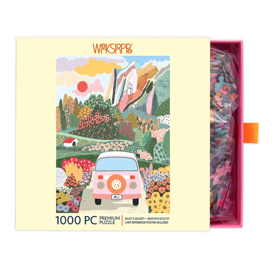 WerkShoppe - Road Trip 1000 Piece Puzzle