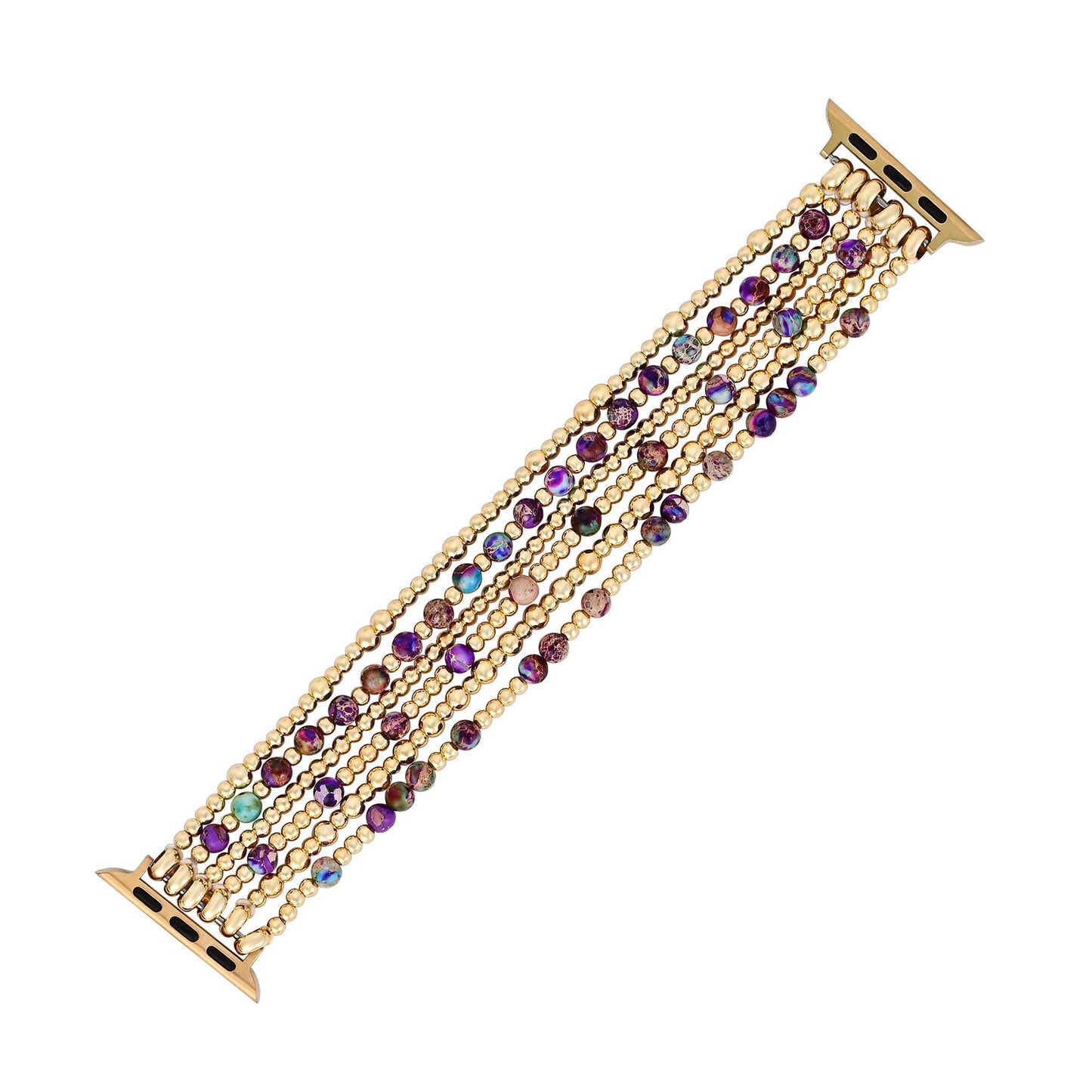 Cape Diablo - Intense Jasper Glimmer Stretch Apple Watch Strap