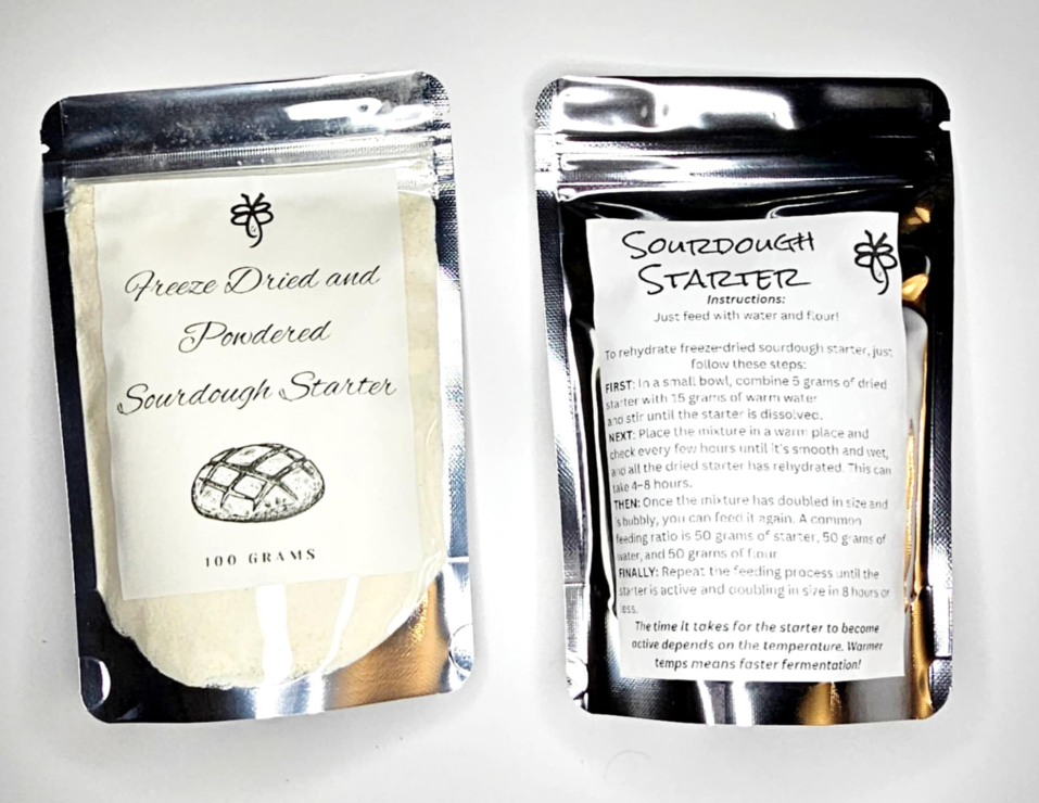 Cherished & Free - Sourdough starter kits: Medium