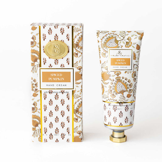 8 Oak Lane - Spiced Pumpkin Boxed Hand Cream, 100ml Gift
