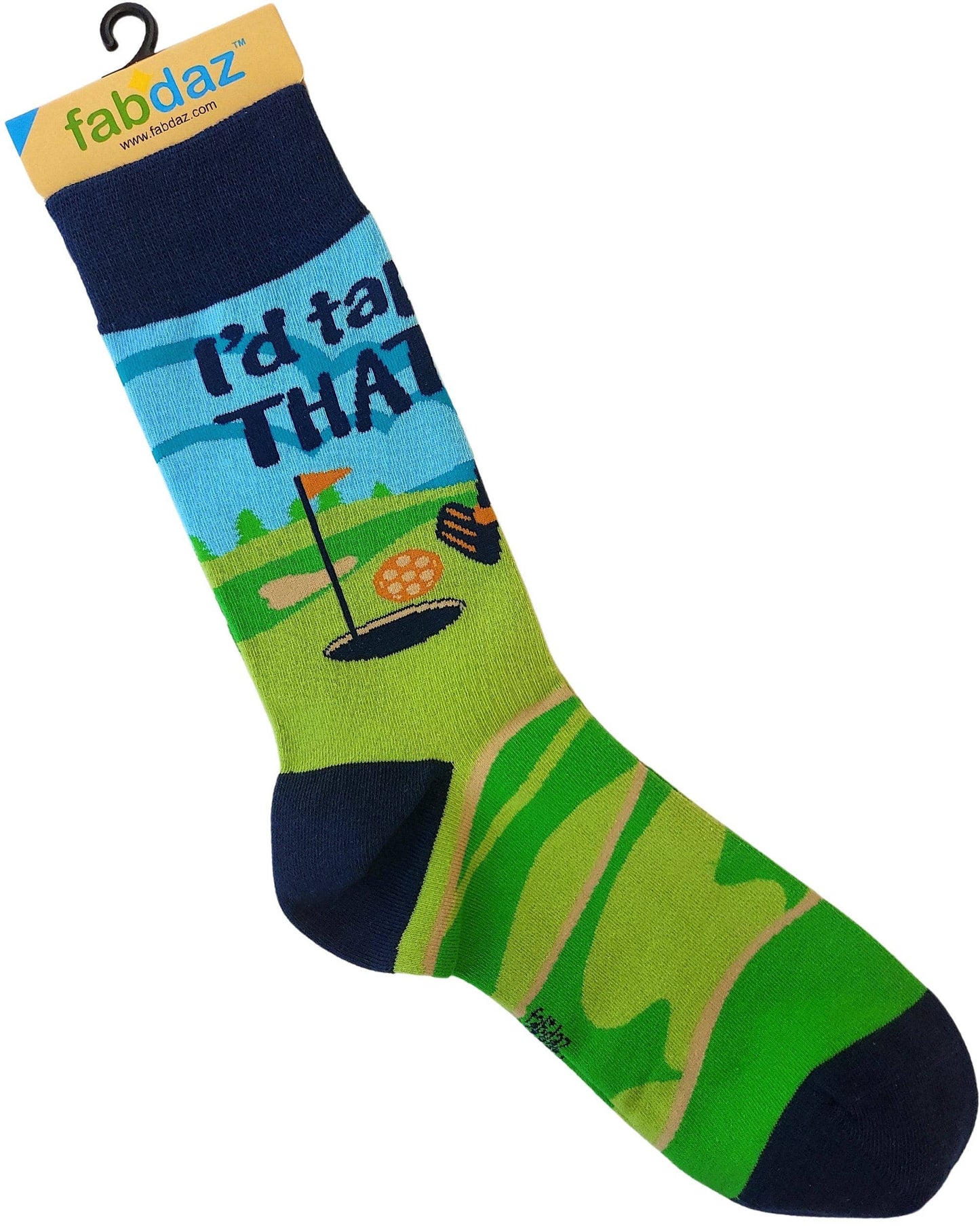 Fabdaz - I'd Tap That Men's Novelty Crew Socks