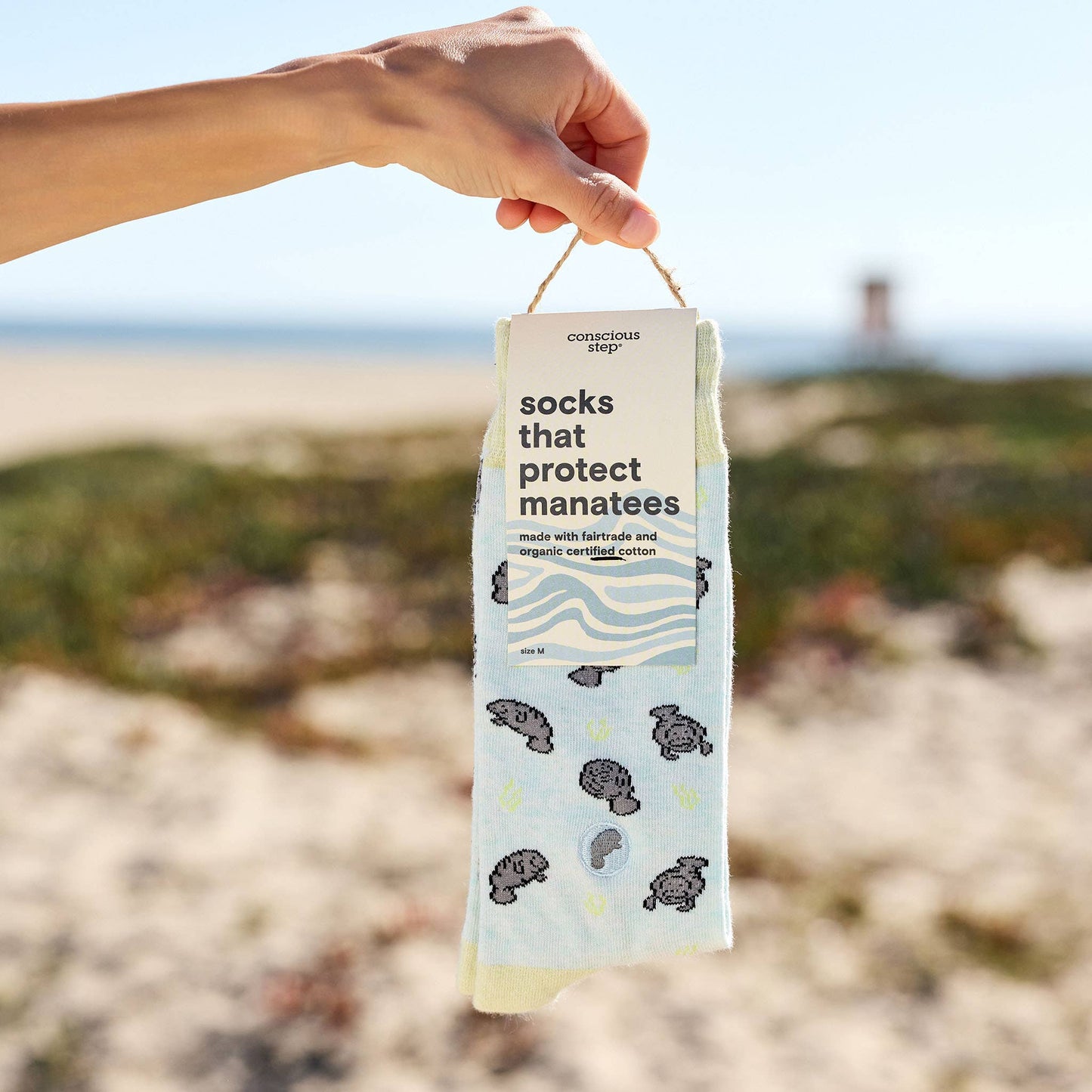 Conscious Step - Socks that Protect Manatees