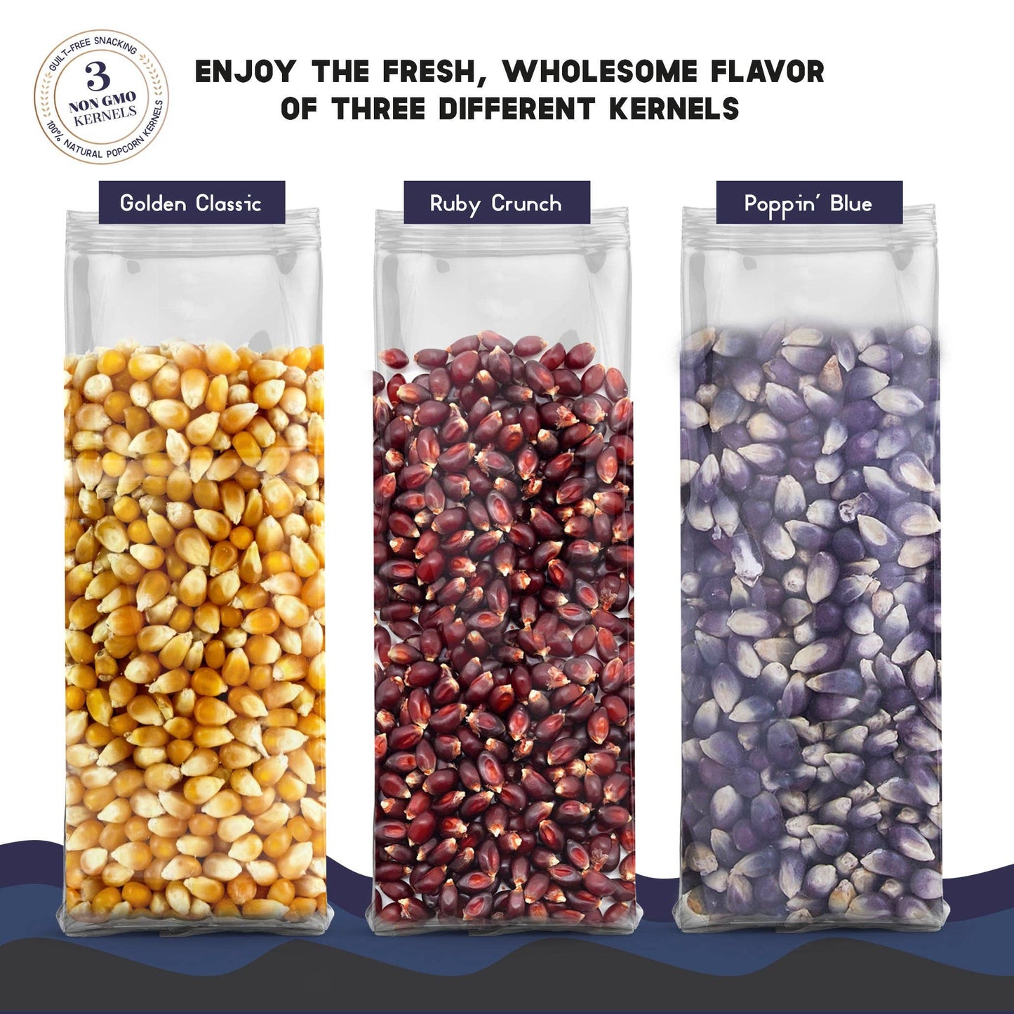 Pop 'N Dulge - Movie Night Gift Basket Gourmet Popcorn Gift Set Fathers Day