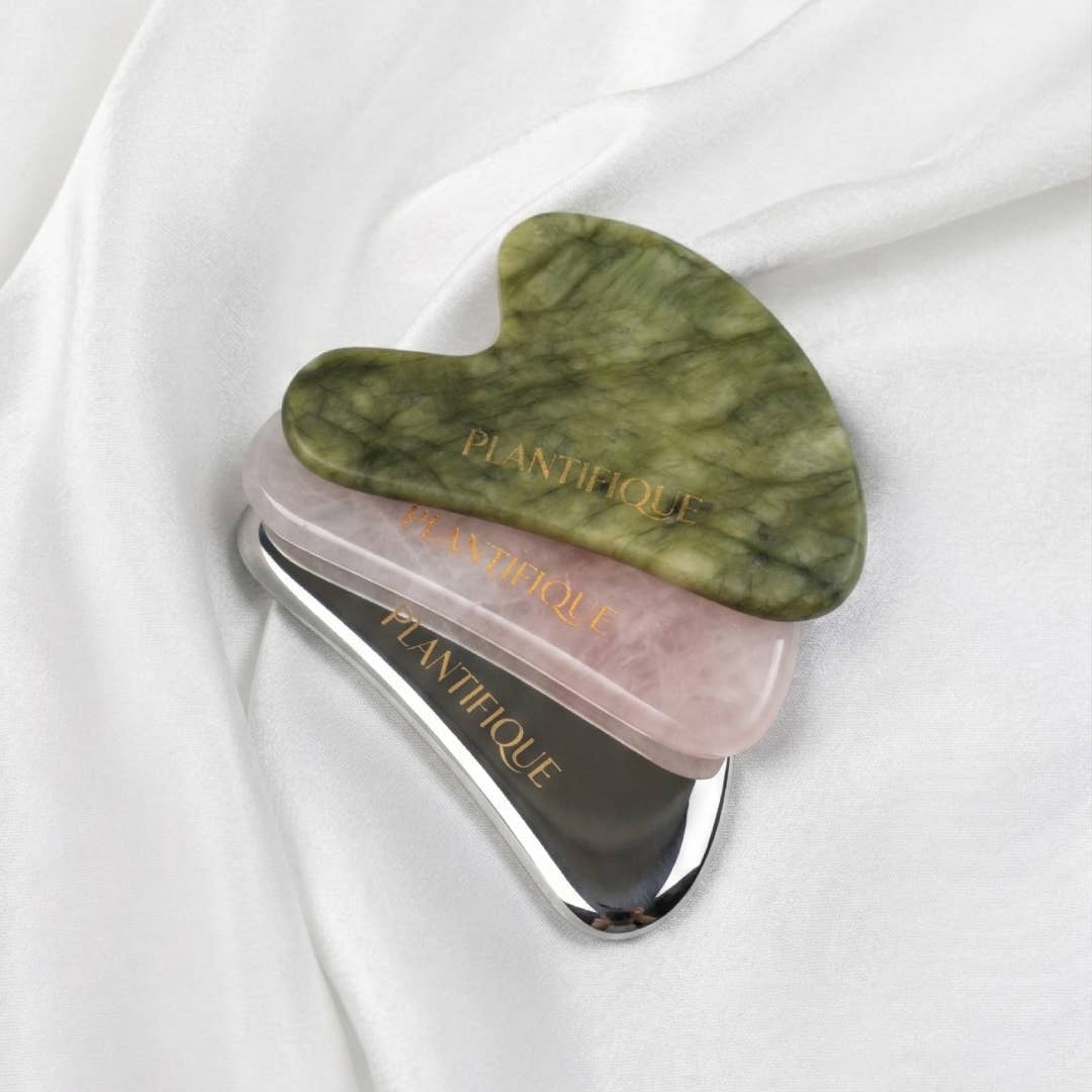 Plantifique - Jade Gua Sha Facial Massager