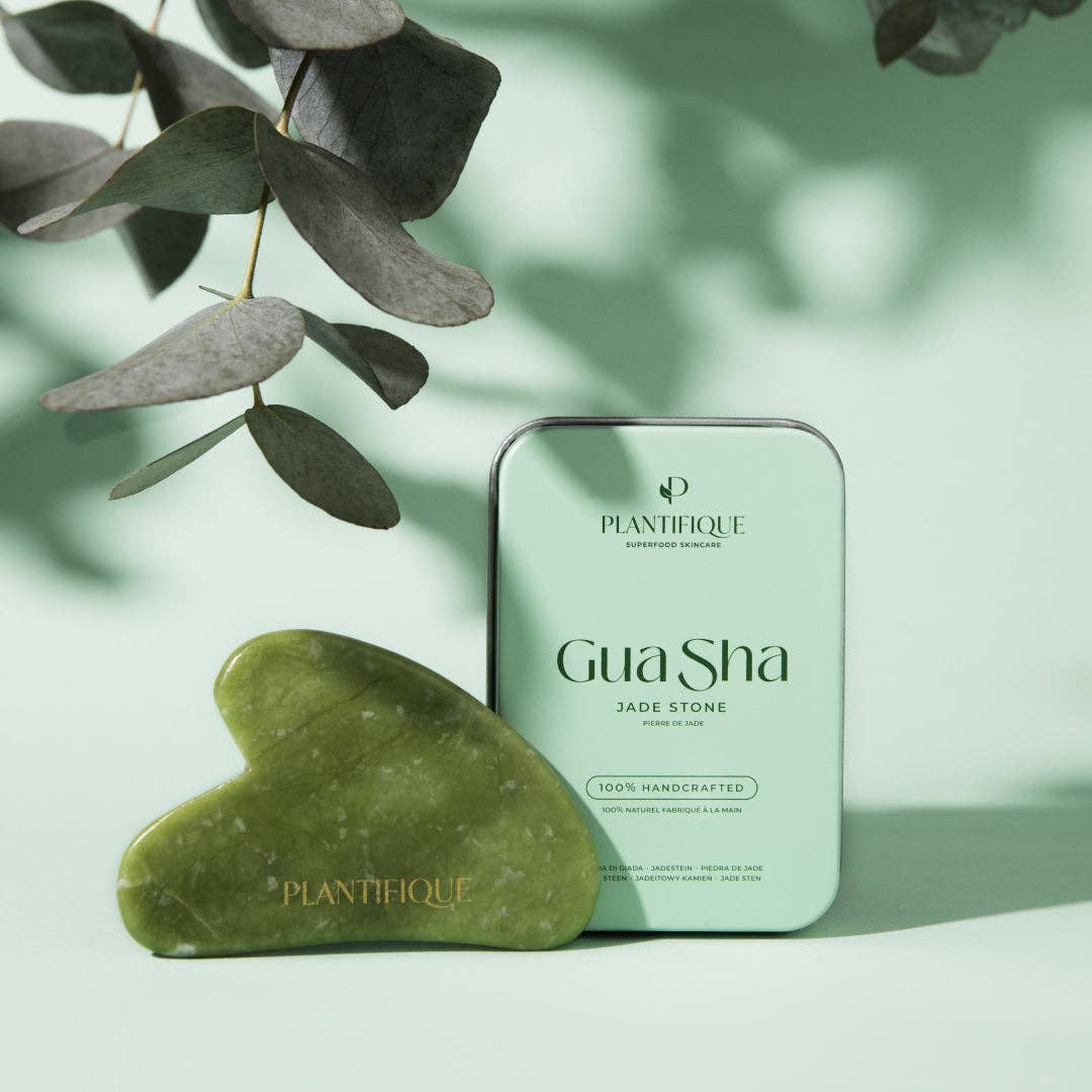 Plantifique - Jade Gua Sha Facial Massager