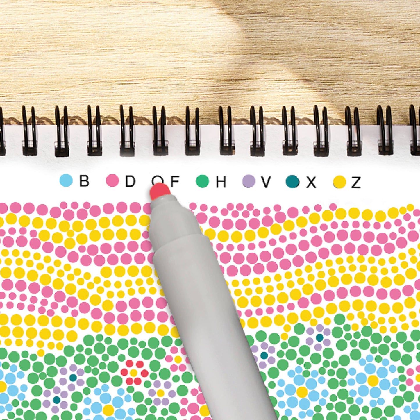 Lifelines - FlowArt Dot by Letter - Cozy Cottage