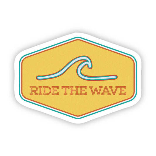 Big Moods - Ride The Wave Sticker