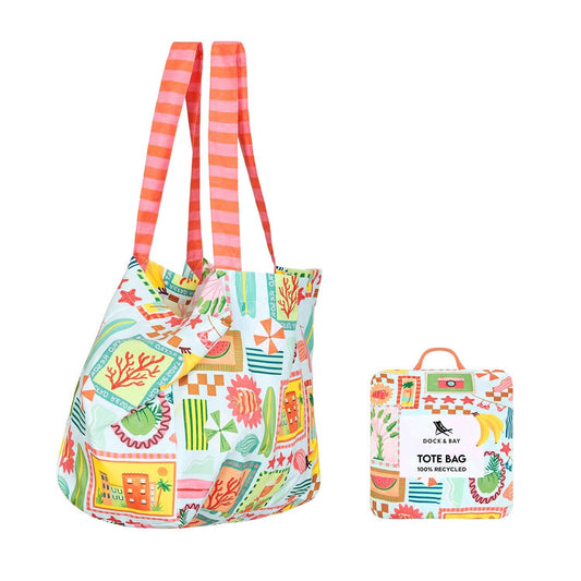 Dock & Bay USA - Foldaway Tote Bags - Wish You Were Here