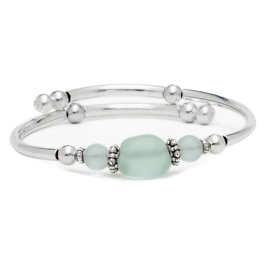Coke Sea Glass Bracelet