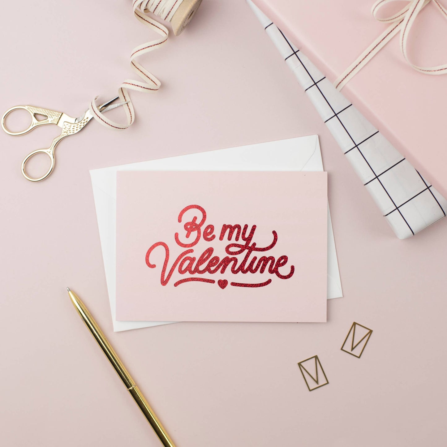 Ricicle Cards - Be My Valentine Card