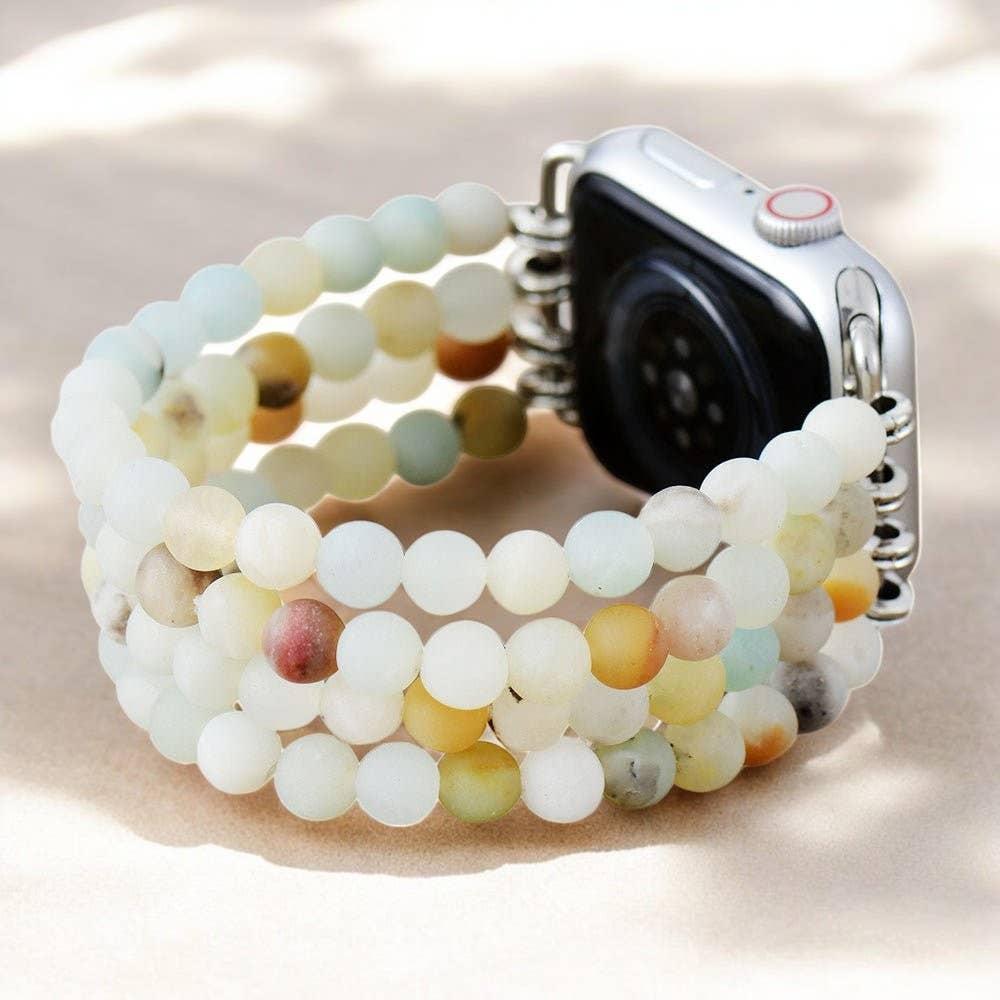 Cape Diablo - Amazonite Jasper Stretch Apple Watch Strap