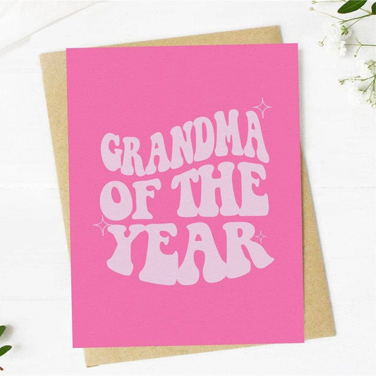 Big Moods - "Grandma of the Year" Greeting Card