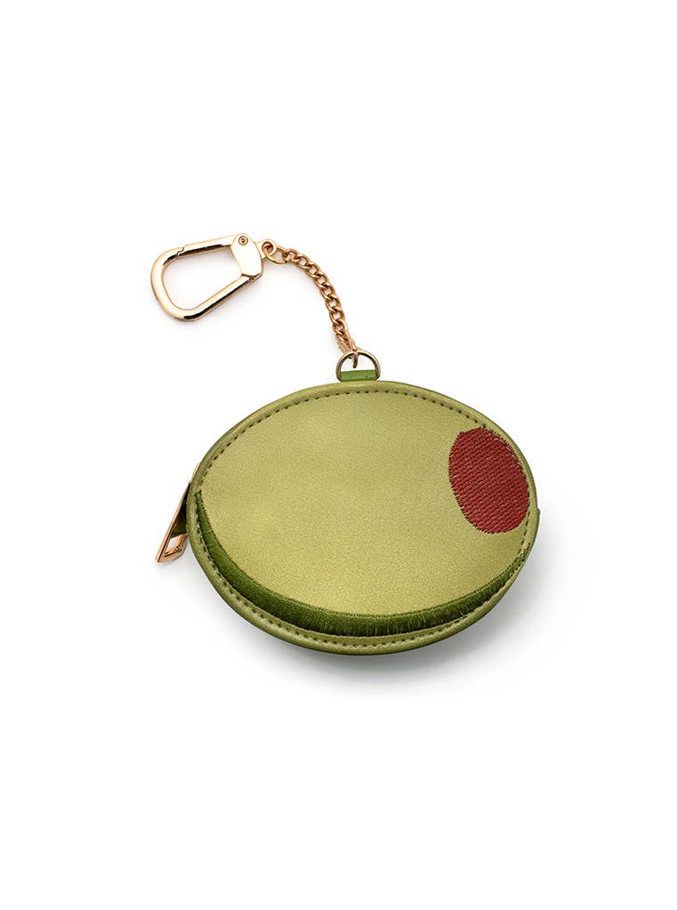 Living Royal - 2-in-1 Bag Charm & Reusable Shopper Bag - Green Olive
