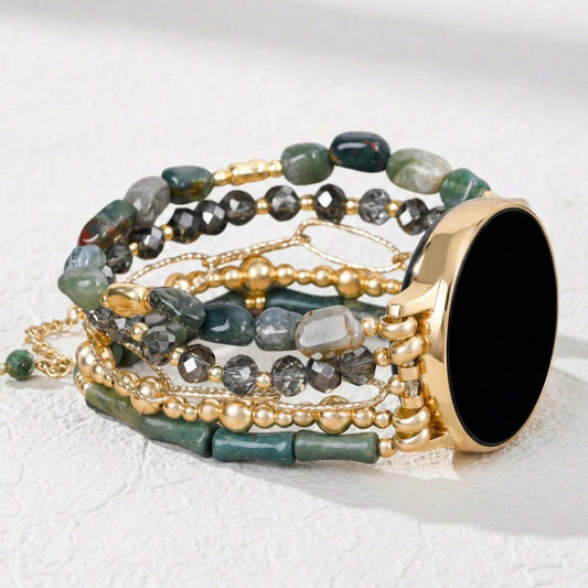 Gold Verdant Stretch Samsung Galaxy Watch Strap