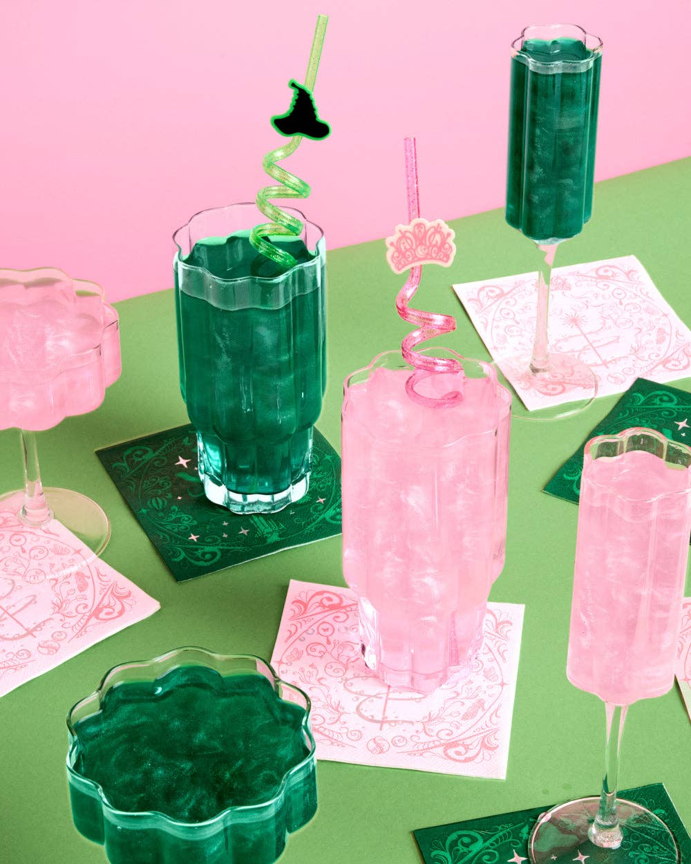 Good Witch Bad Witch Glitter Bombs - 4 cotton candy drink bombs witch