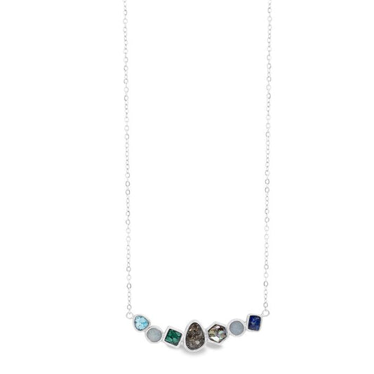 &earth - Earthbound Stationary Necklace - Silver