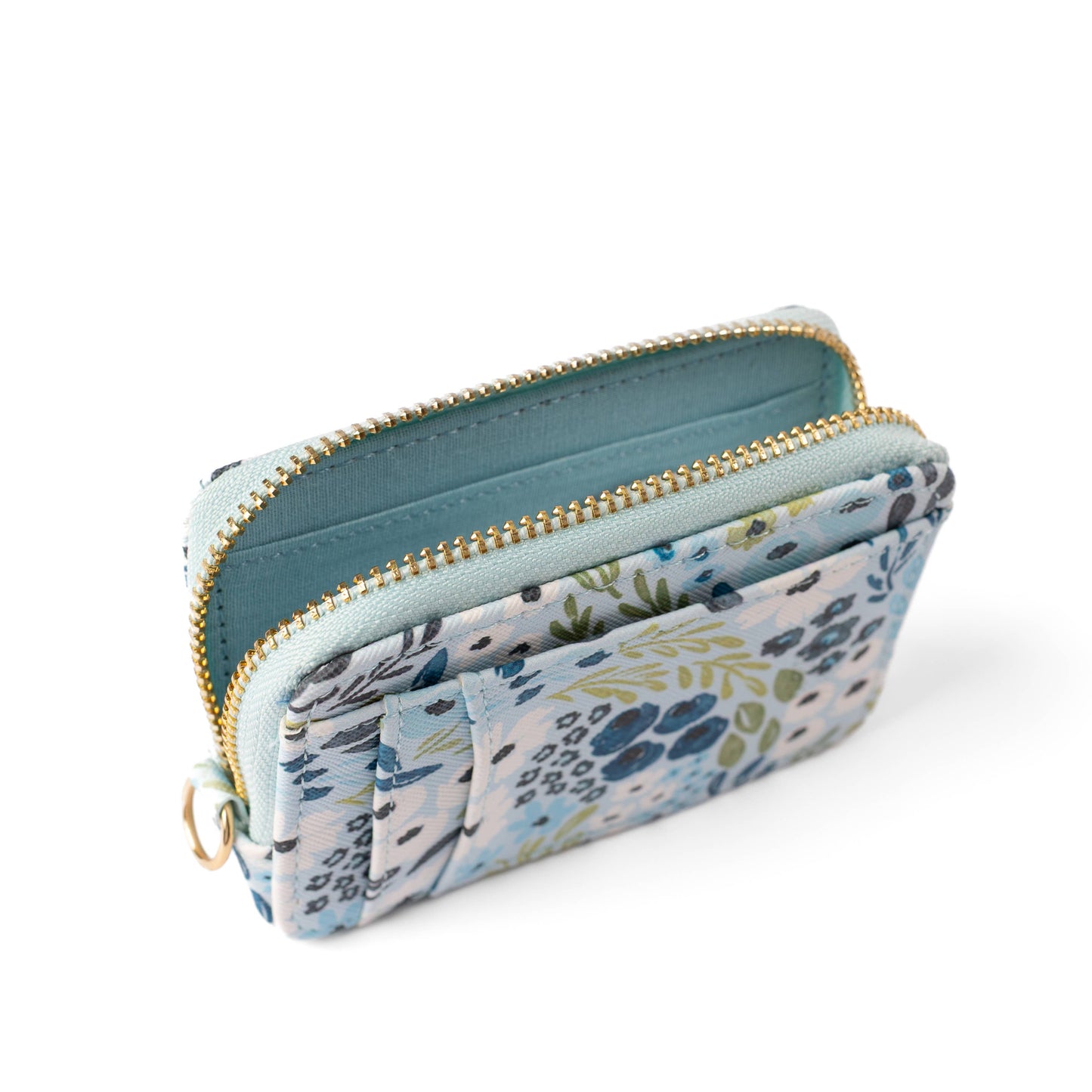 Elyse Breanne Design - Waterfall Floral Zip Wallet