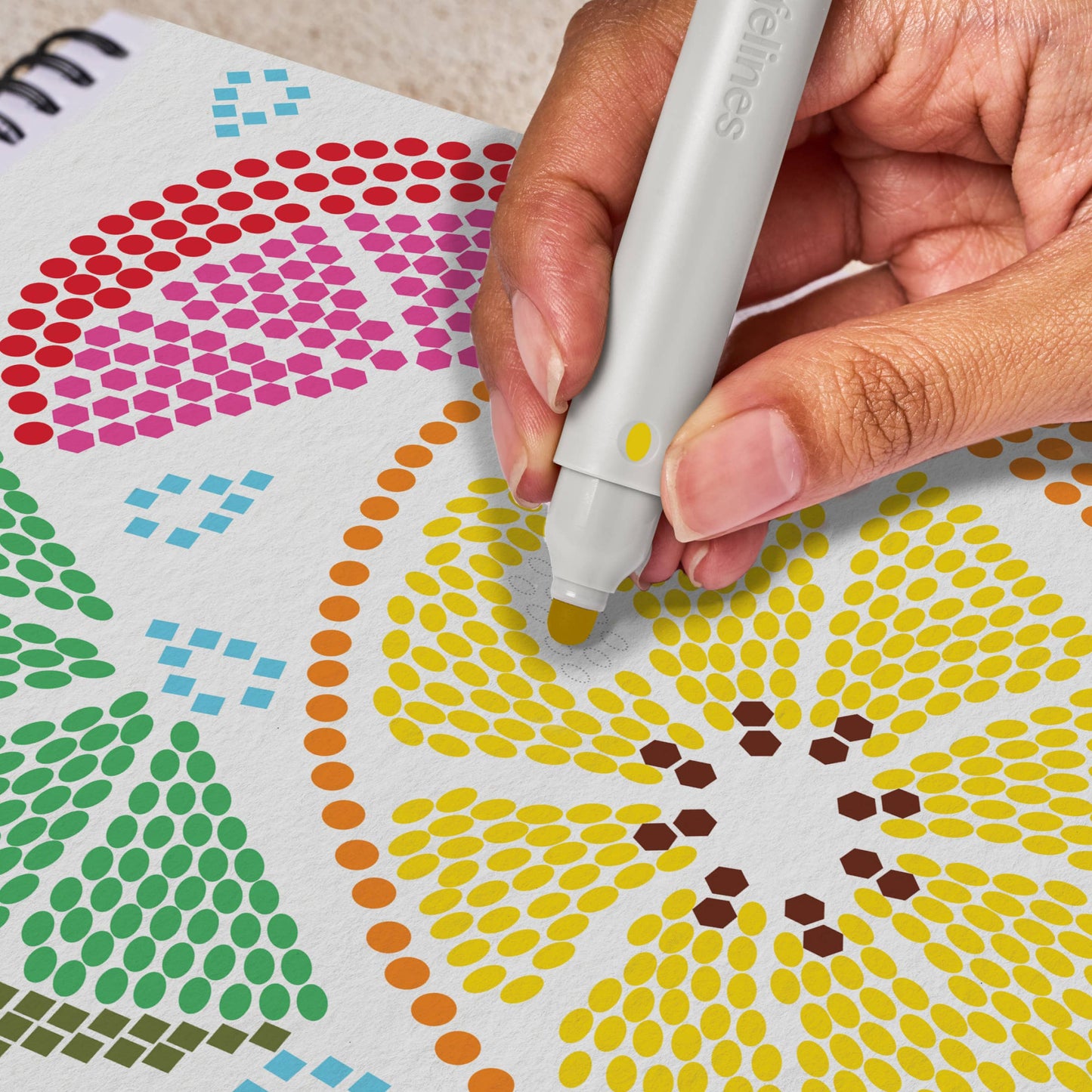 Lifelines - FlowArt - Stamp by Shape- Secret Garden