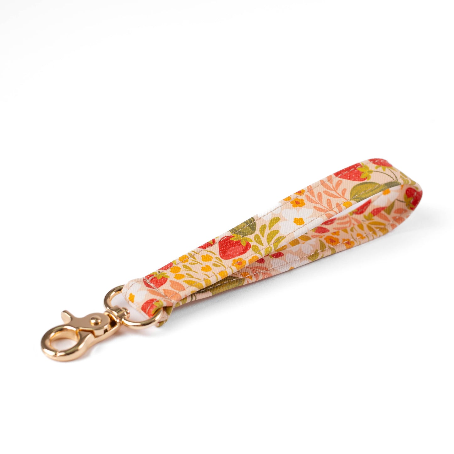 Elyse Breanne Design - Strawberry Patch Wristlet Keychain