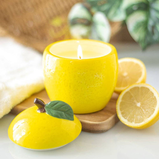 Something Different Wholesale - Lemon Shaped Candle Jar