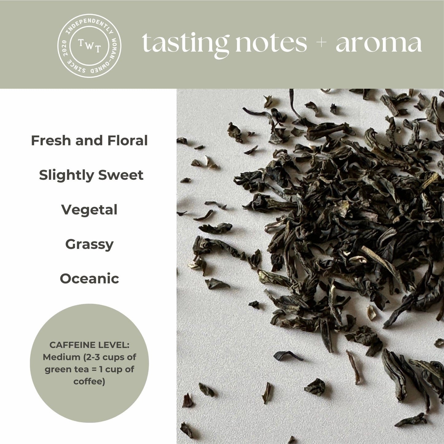 Tea with Tae - Jasmine Green Tea Mini Tube Gift (5 tea bags)