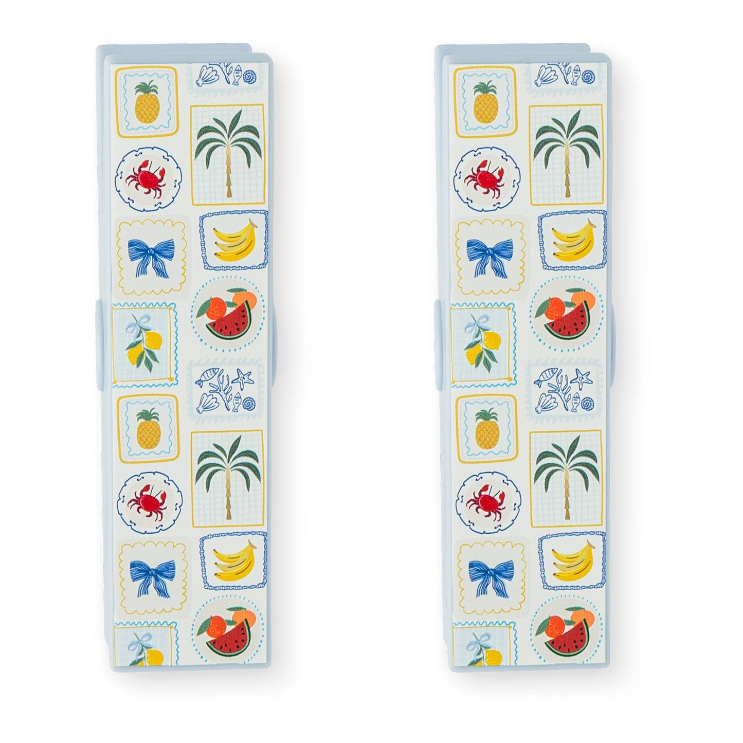 Core Home - 2pk Beach Towel Clips - Tropical Summer