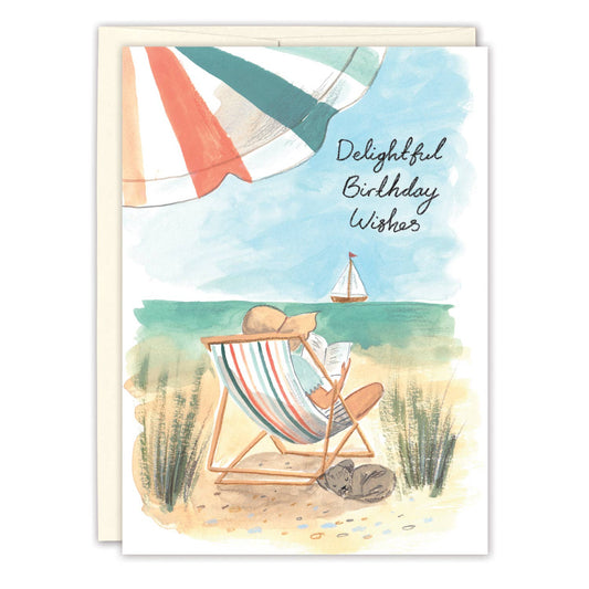 Biely & Shoaf - Beach Chair Birthday Card
