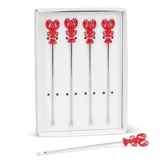 Set of 4 Lobster Cocktail Picks
