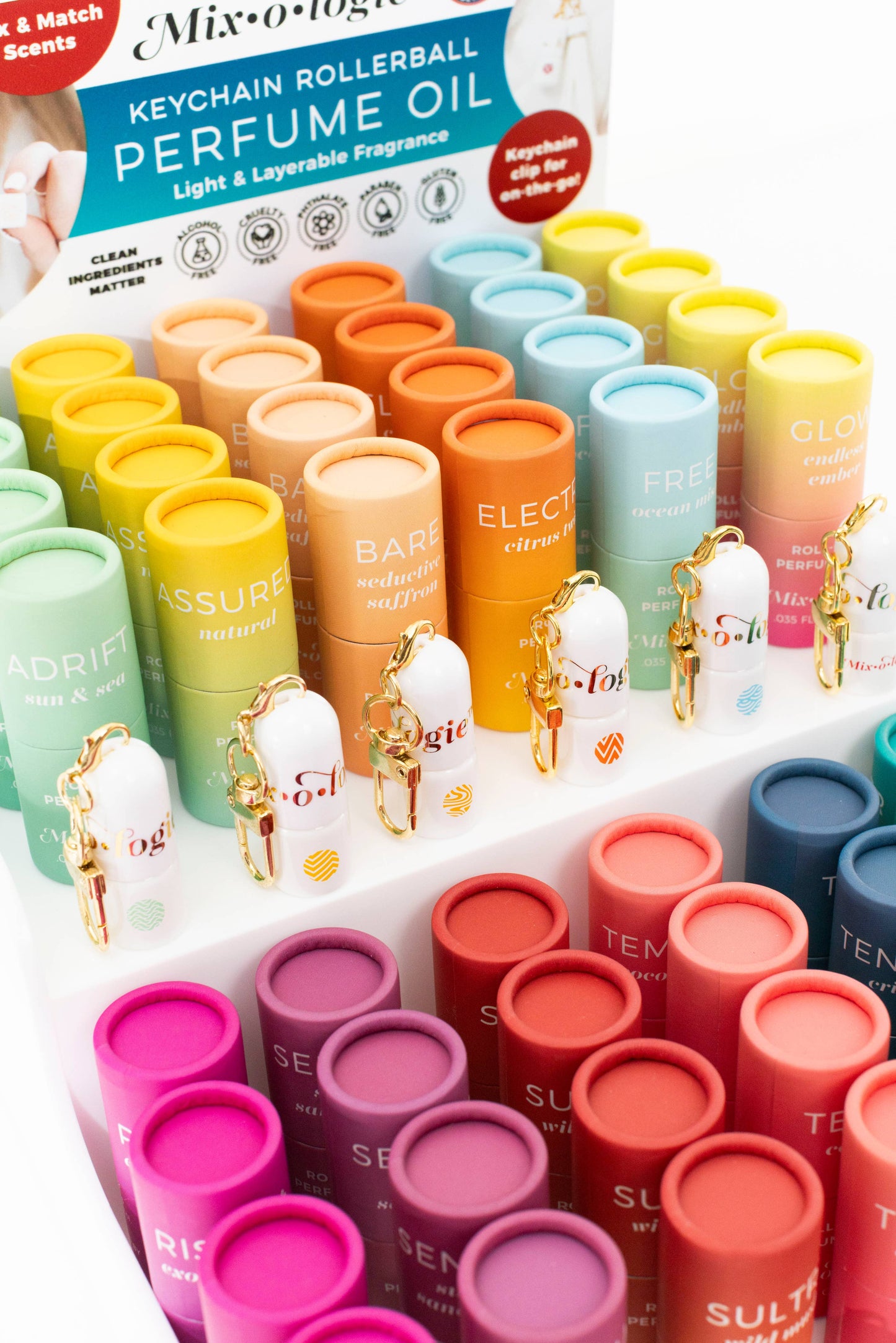 Mixologie - Keychain Mini Rollerball Perfumes