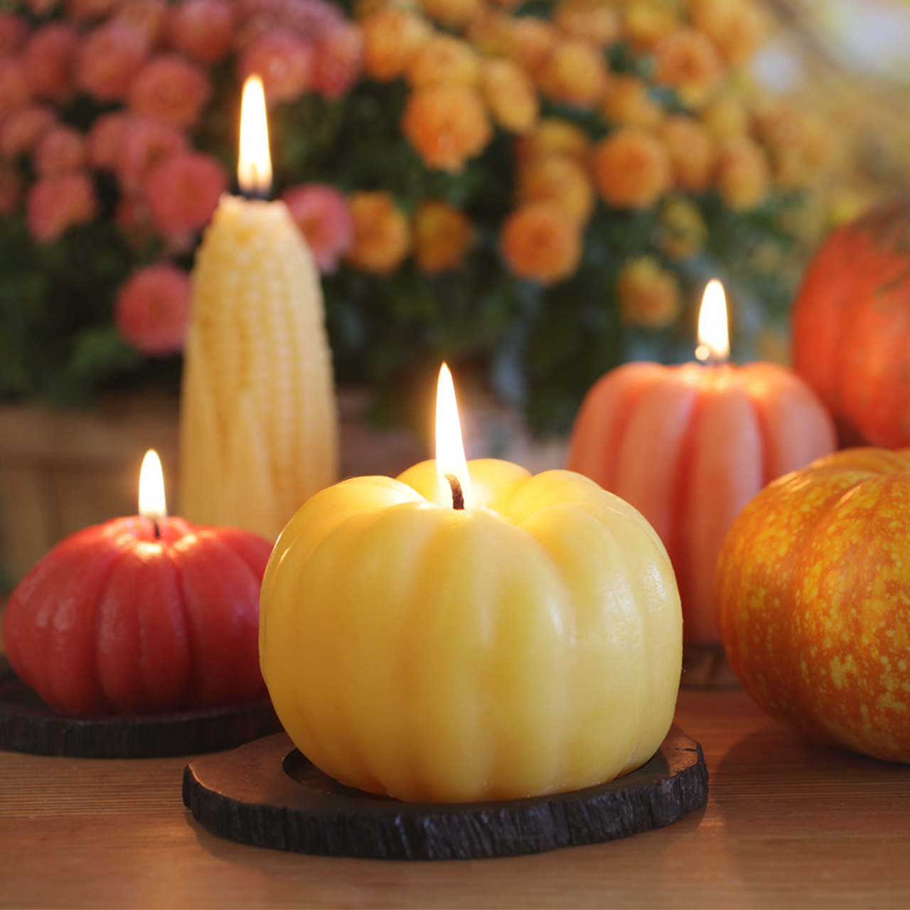 Big Dipper Wax Works - Pumpkin Candles – 100% Pure Beeswax