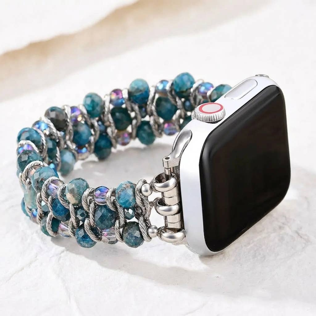 Cape Diablo - Apatite Azure Braided Apple Watch Strap