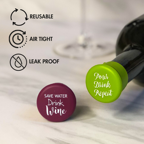 CapaBunga® - Wine Cap Bottle Stoppers (Beach)