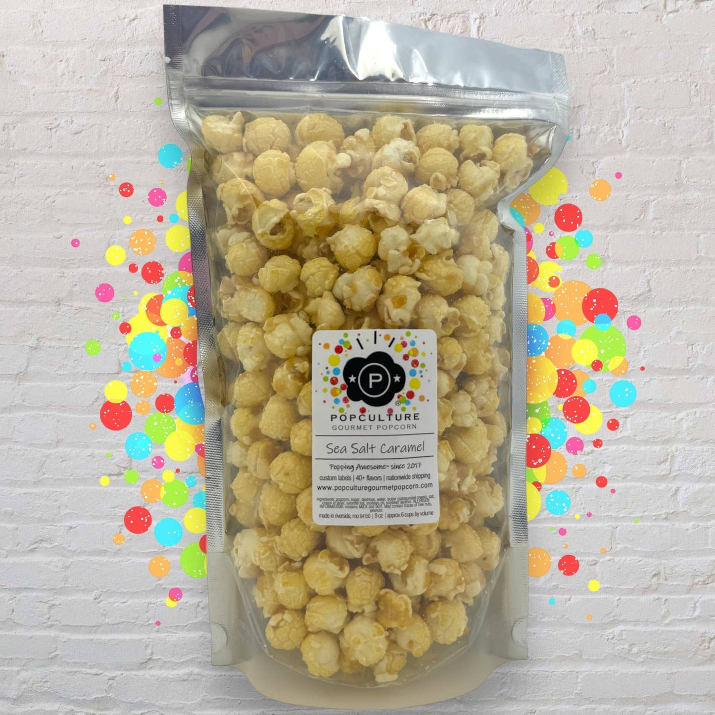 Popculture Gourmet Popcorn - Sea Salt Caramel