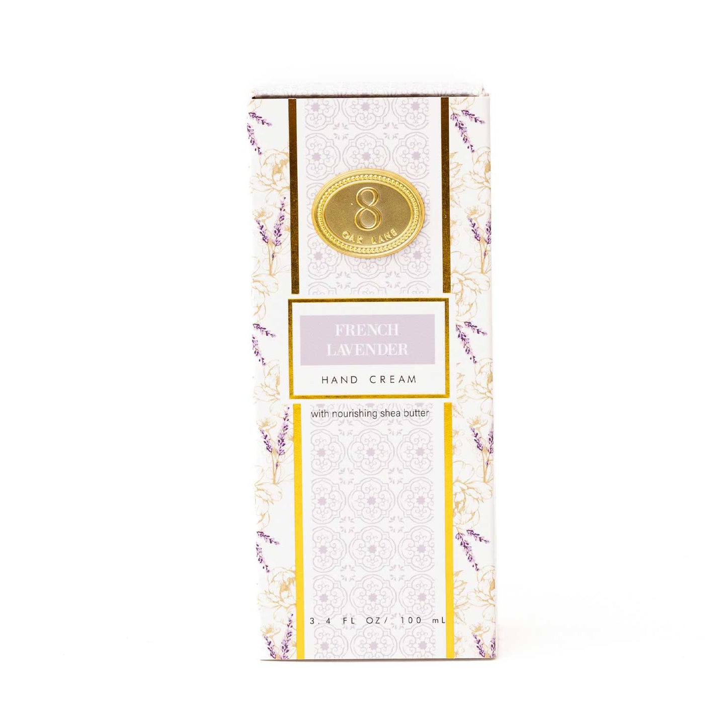 8 Oak Lane - French Lavender 100ml Boxed Hand Cream