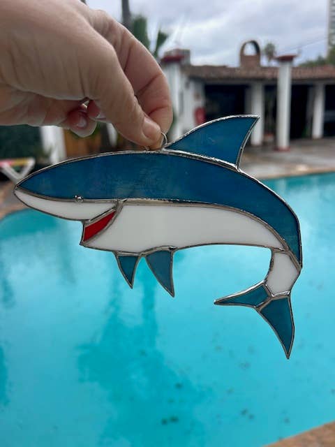 Stained Glass Shark