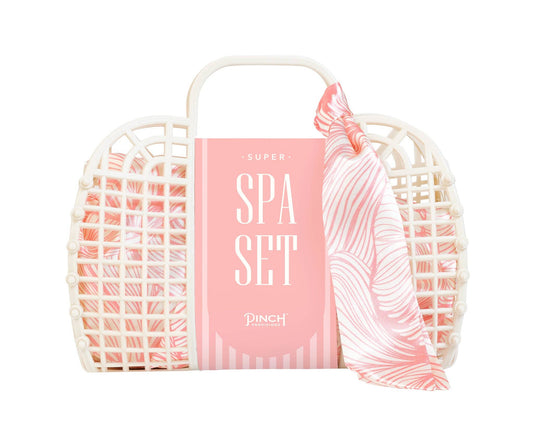 Pinch Provisions - Super Spa Set | Coral, Self-Care, Easter, Mother's Day