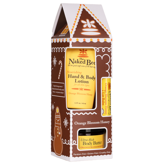The Naked Bee - Holiday Orange Blossom Honey Gift Collection