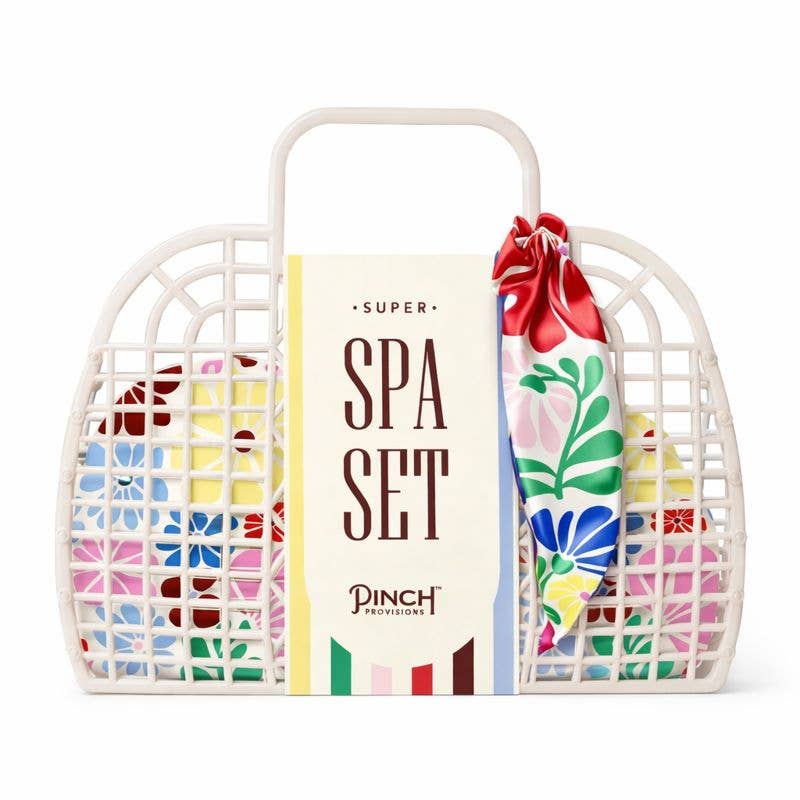 Pinch Provisions - Super Spa Set | Floral Multi, Self-Care, Easter, Mother's Da