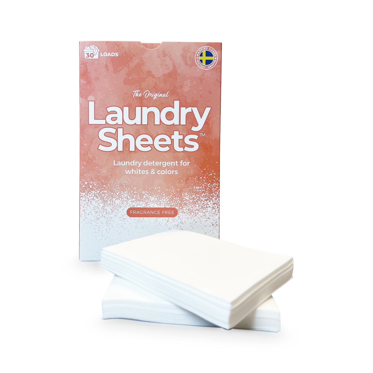 Laundry Sheets Laundry Sheets Laundry Detergent Fragrance Free (30