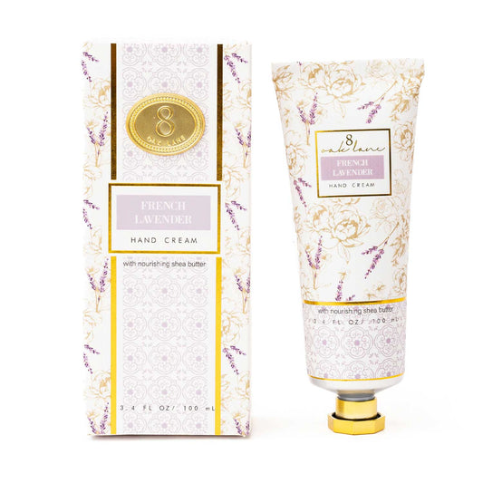 8 Oak Lane - French Lavender 100ml Boxed Hand Cream