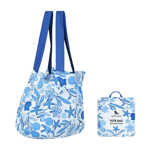 Dock & Bay USA - Foldaway Tote Bags - Wavy Baby