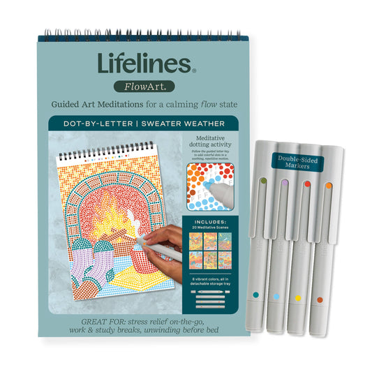 Lifelines - FlowArt Dot By Letter - Sweater Weather