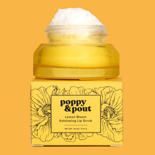 Poppy & Pout - Lip Scrub, Lemon Bloom
