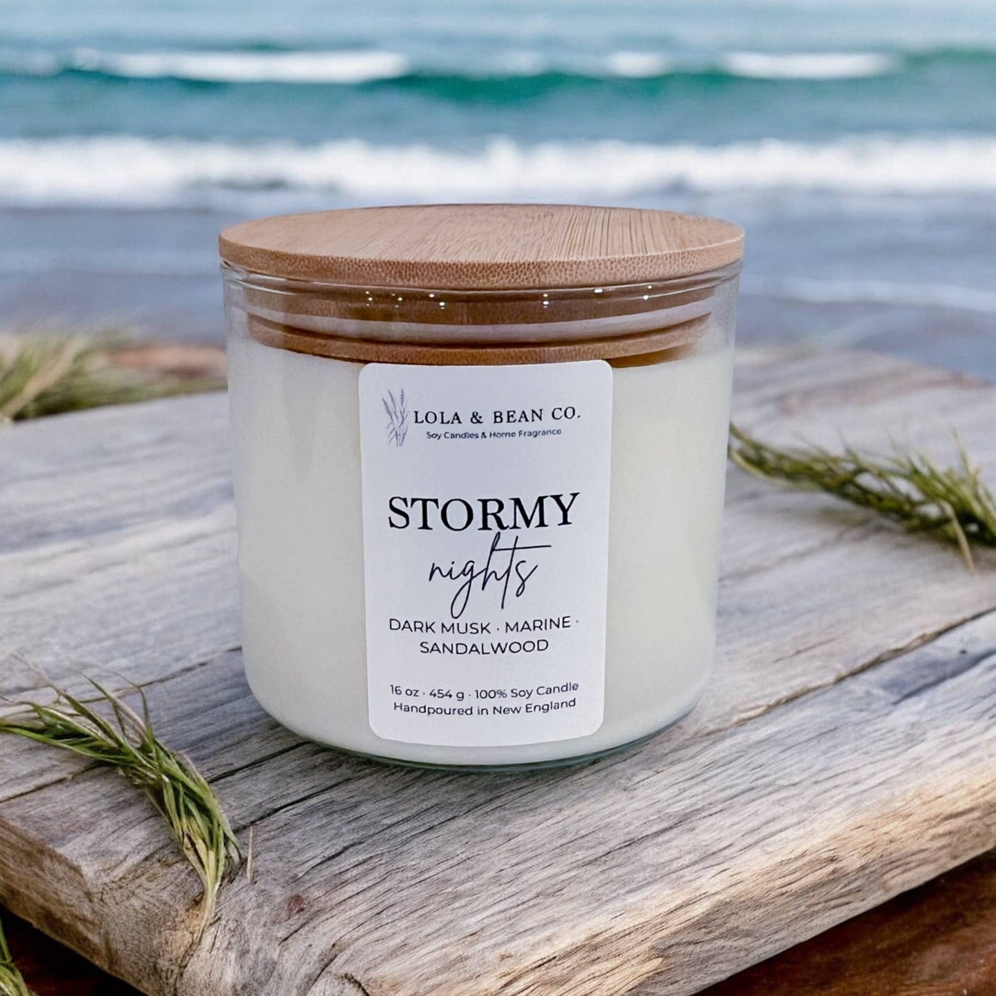 3 wick soy candle | 16 oz: Beachfront