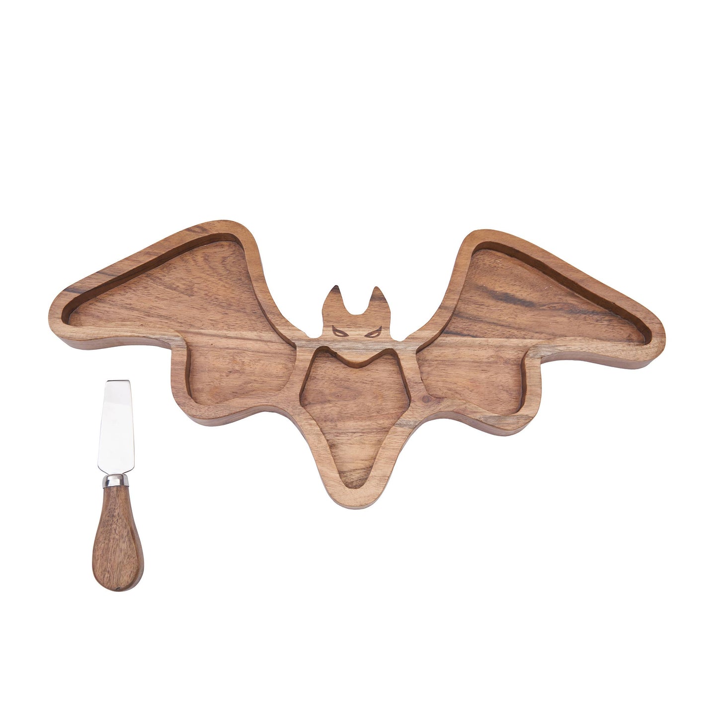 C&F Home - Halloween Bat Charcuterie Serving Board With Spreader