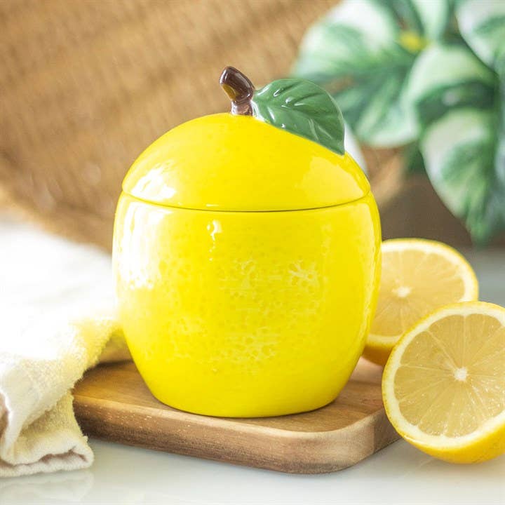 Something Different Wholesale - Lemon Shaped Candle Jar