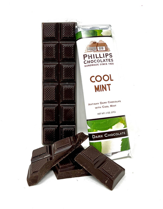 Phillips Chocolates - Cool Mint Dark Chocolate Bar