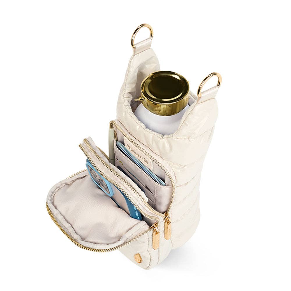 Original HydroBag - Ivory Lacquer HydroBag® with Light Patterned Strap